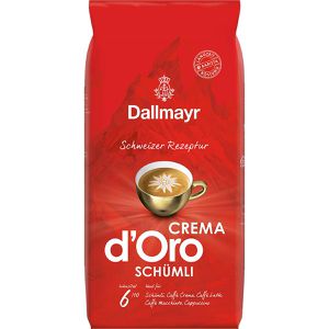 Dallmayr Kaffee Crema d'Oro Schümli, ganze Bohnen, Arabica & Robusta, 1 kg