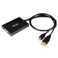 Club3D Club 3D MiniDP 1.2a Adapter mDP zu DVI Dual Link aktiv HDCP ON St./Bu. 0,6m CAC-1130