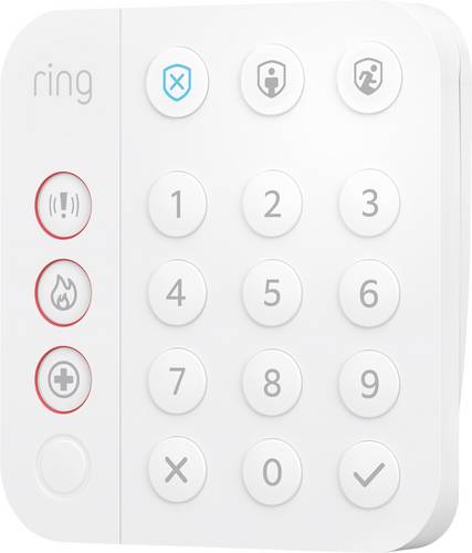 Ring Alarm Keypad (2nd Gen) 4AK1SZ-0EU0 Funk-Alarmanlagen-Erweiterung Keypad