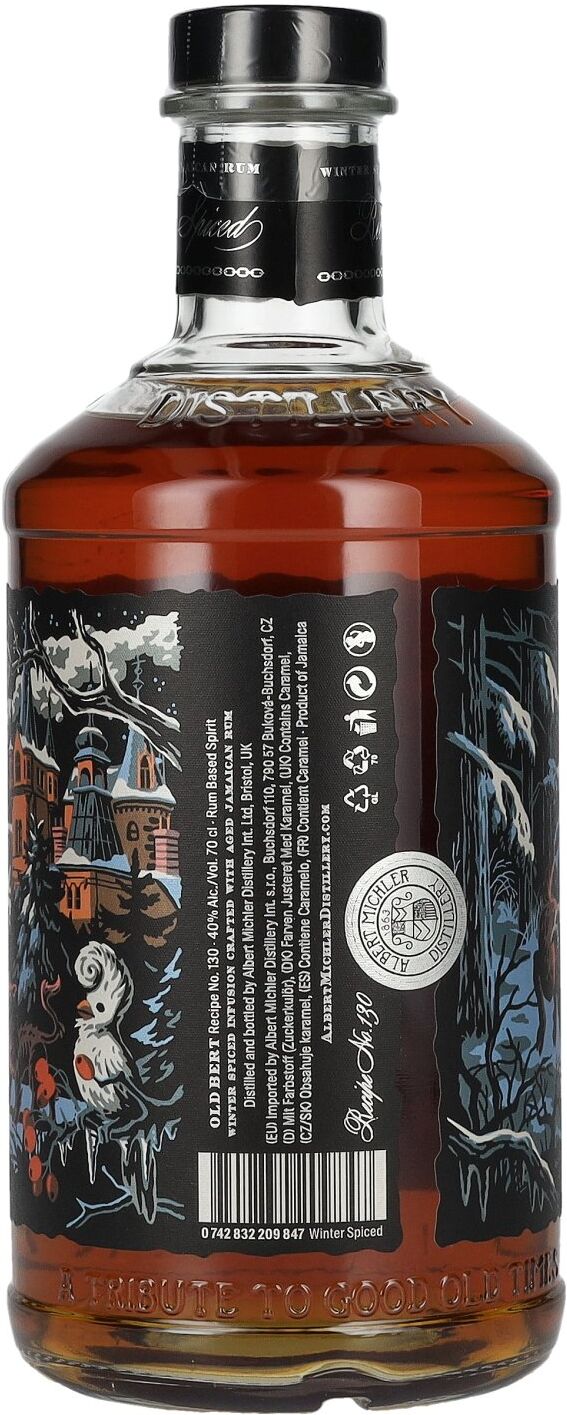 Albert Michler Distillery OLD BERT Winter Spiced Spirit Drink 40% Vol. 0,7l