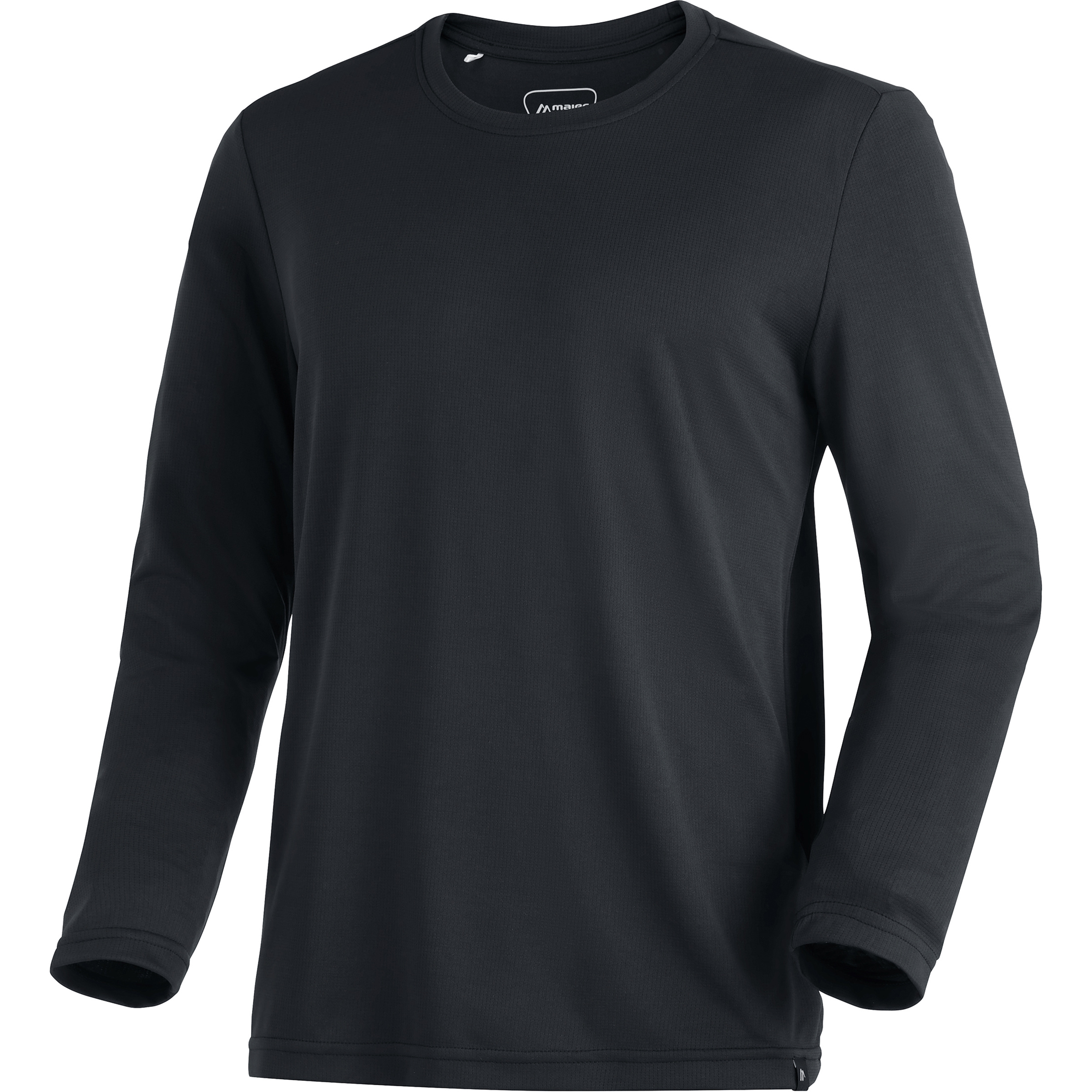 Maier Sports Fav Herren Longsleeves schwarz Größe L Trekking Schnell trocknend