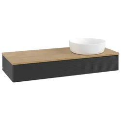Villeroy & Boch Antao Waschtischunterschrank 1200x190x500mm K12111PD mit Struktur FK/AP: PD/1
