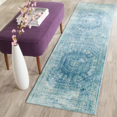 SAFAVIEH Valencia Lesja Distressed Vintage Boho Oriental Polyester Rug