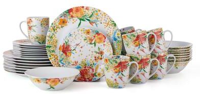 Fitz and Floyd 32-Piece Garden Delight Dinnerware Set, Service for 8 - 32-pc