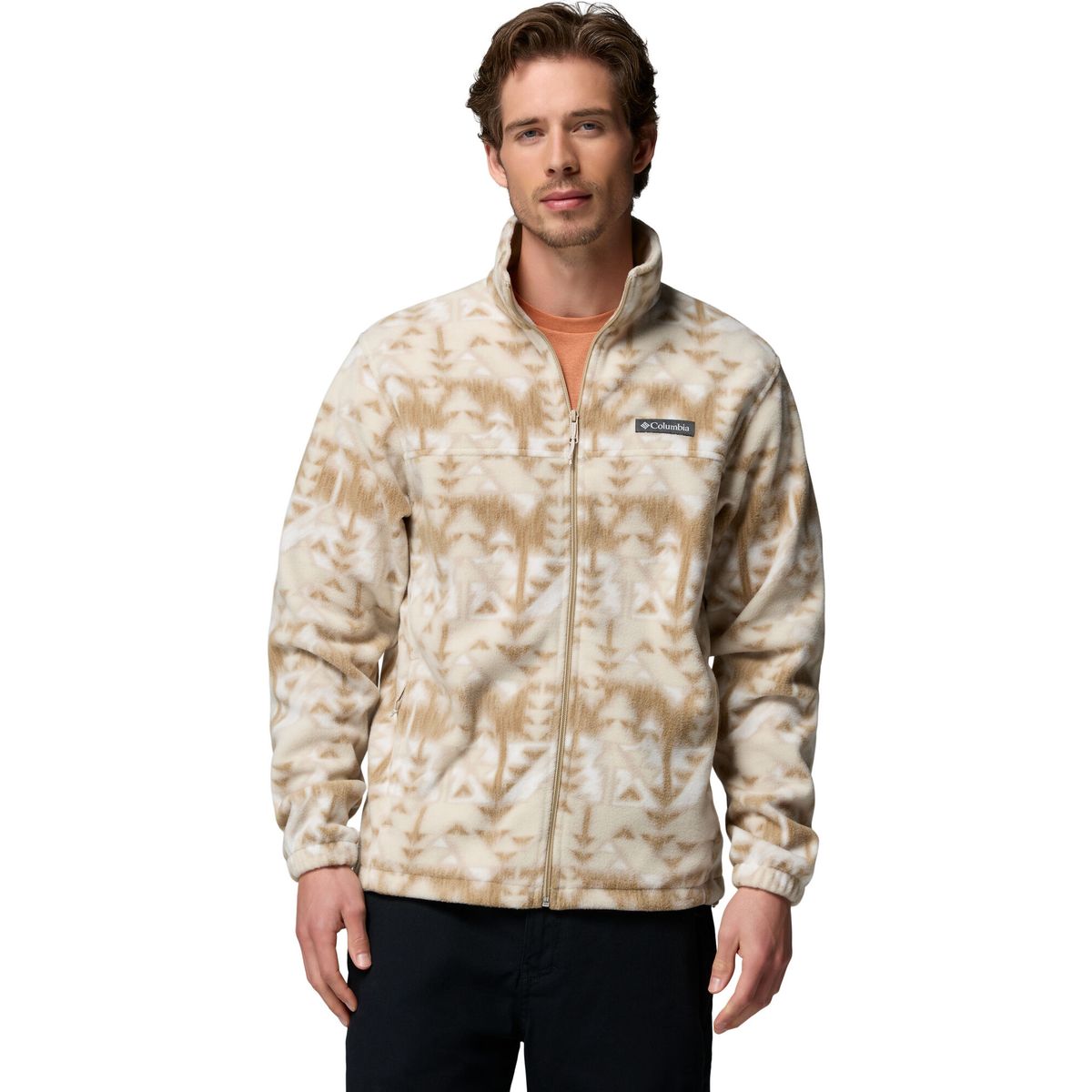 Columbia Men's Steens Mountain Printed Jacket ancient fossil sketchup (272) S 147823-1478231-272-S