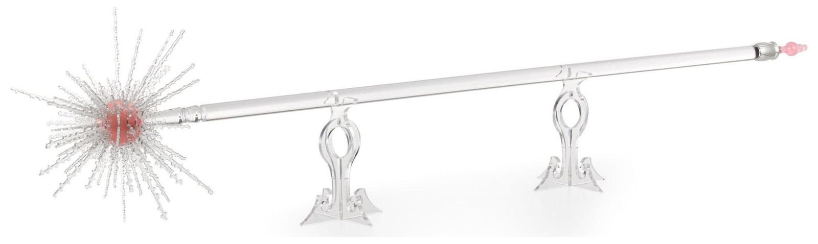 Noble Collection Glinda's toverstaf met bubbels replica rekwisiet uit Wicked, 122 cm