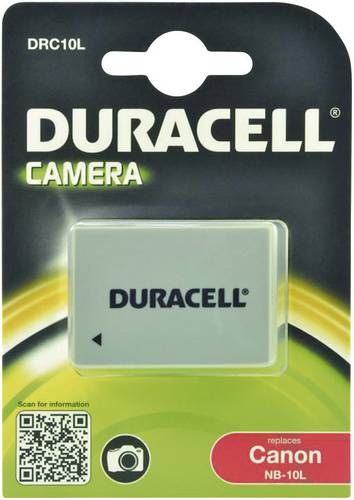 Duracell NB-10L Kamera-Akku ersetzt Original-Akku (Kamera) NB-10L 7.4 V 820 mAh