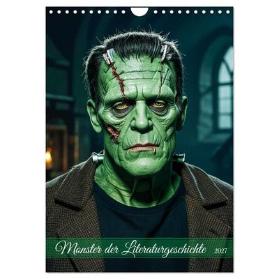 Monster der Literaturgeschichte (Wandkalender 2027 DIN A4 hoch), CALVENDO Monatskalender