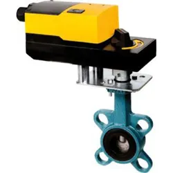 Sauter Ringdrosselklappe DEF065F200 DN65 PN16 mit Antrieb ADM322F120