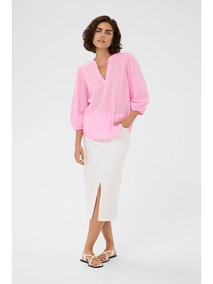 Kaffe Bluse in Rosa - 40