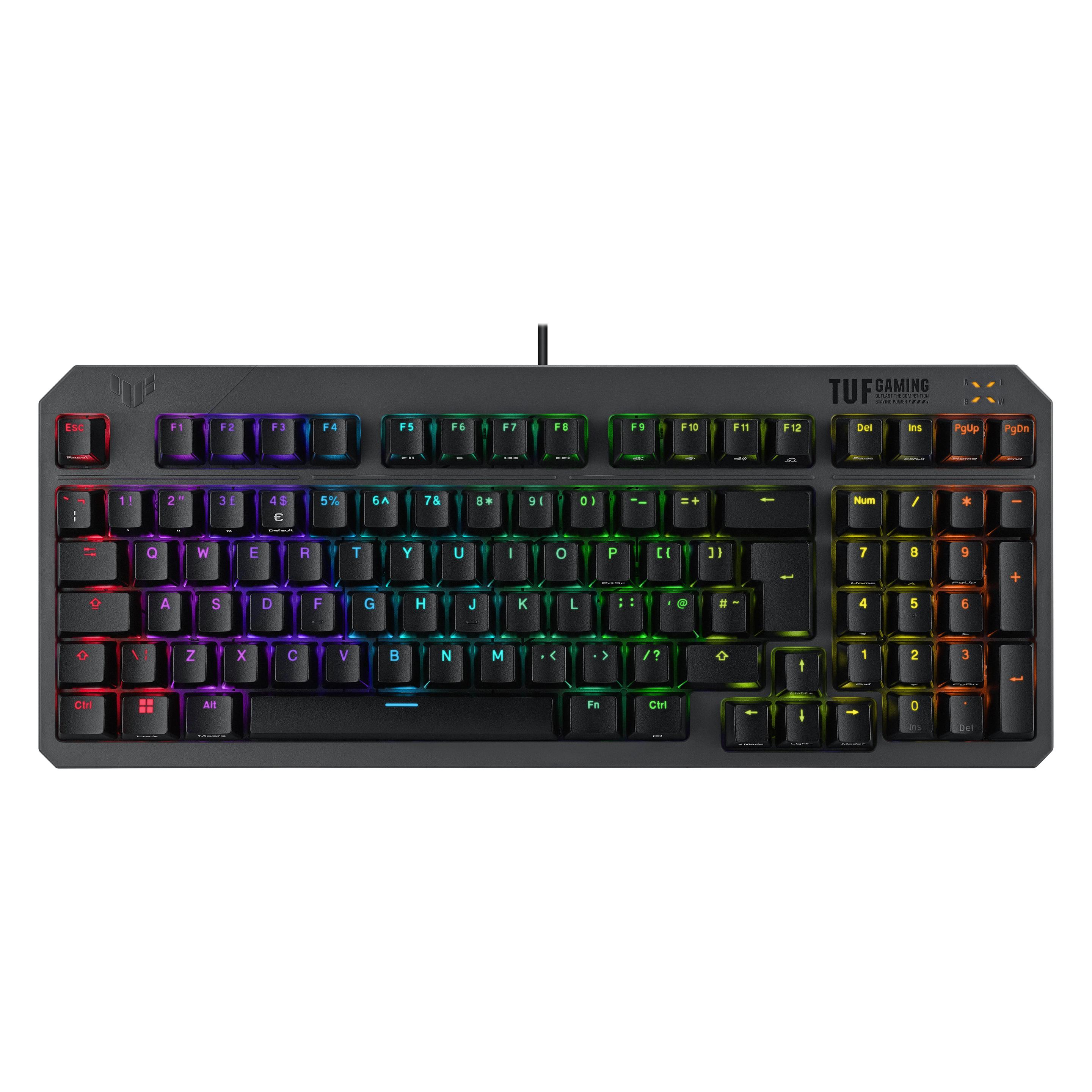 ASUS TUF K3 GEN II (RA07) Gaming Keyboard (US, Kabelgebunden) (90MP0390-BKNA00)
