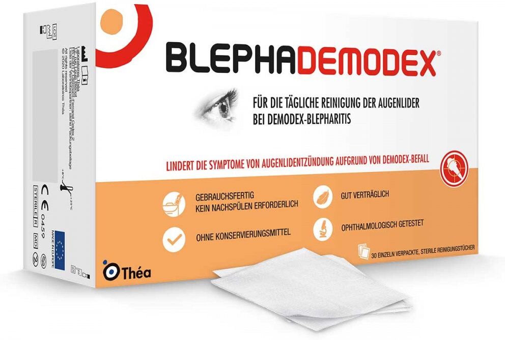 Blephademodex sterile Reinigungstücher 30stk