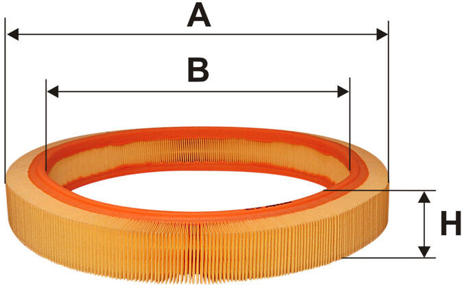 Filtron Luftfilter Ar036 Filtereinsatz 56mm Für Ford Mercedes