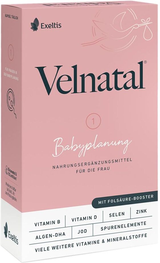 Velnatal Babyplanung Weichkapseln