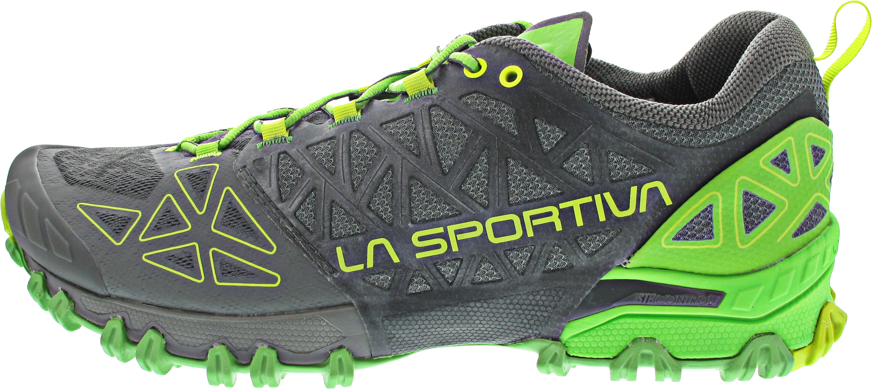 La Sportiva Bushido II metal-flash green 45 male