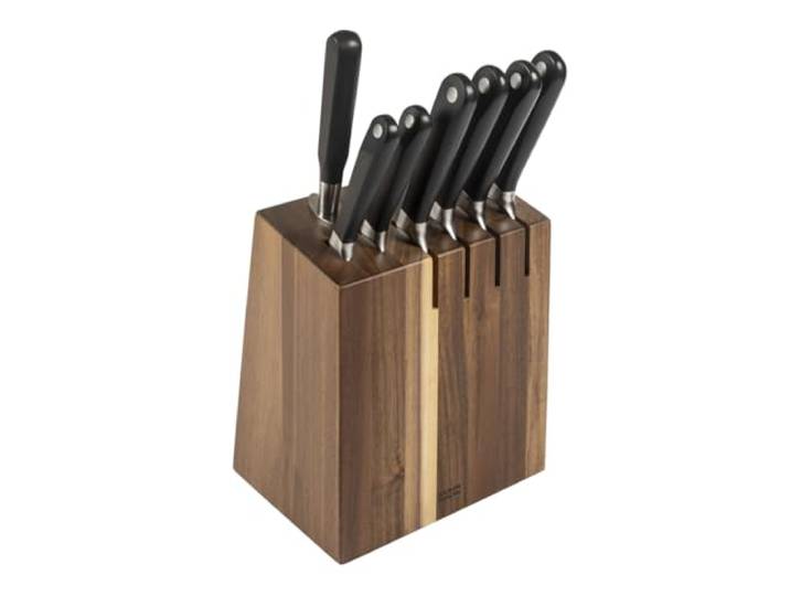 KUHN RIKON CULINARY FORGED Akazie Messerblock Set 8 Stk.