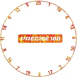 Precise 180 OnePiece Zahlenring - Element Fire