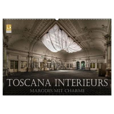 Toscana Interieurs - Marodes mit Charme (Wandkalender 2027 DIN A2 quer), CALVENDO Monatskalender