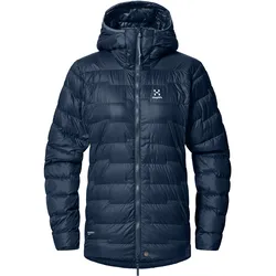 Haglöfs, Damen, Skijacke, Women's ROC Flash Down Hood (XL), Blau