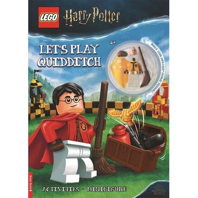 LEGO® Harry Potter(TM): Let's Play Quidditch Activity Book (with Cedric Diggory minifigure), Taschenbuch von Buster Books,LEGO®, Michael O'Mara Books