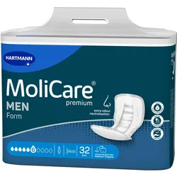 MoliCare, Inkontinenzhygiene, Form extra plus MEN Inkontinenz Einlage (32x, Normal)