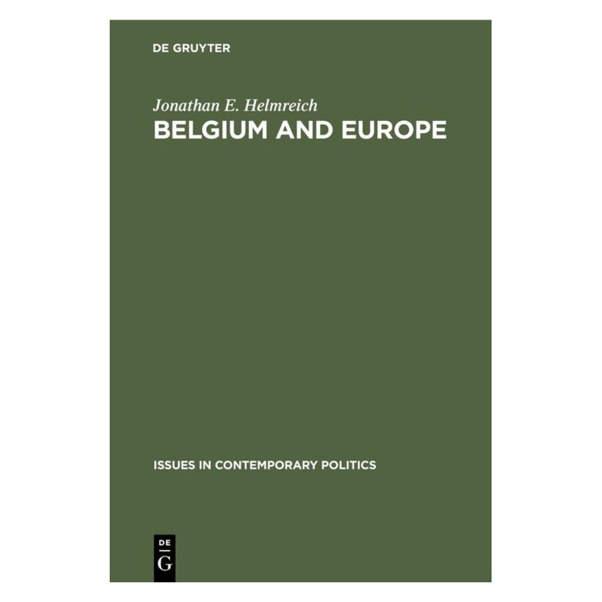 De Gruyter Belgium and Europe (Englisch, Hardcover, Jonathan E. Helmreich) (71876743)
