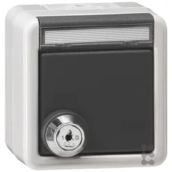 Gira, Steckdose, 456930 SCHUKO KD Schloss gleich + B