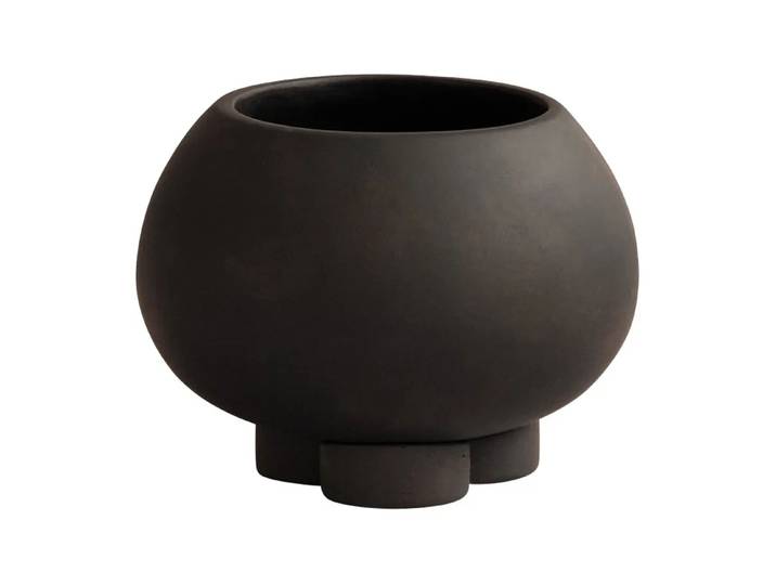 101 Copenhagen Cache-pot Urchin petit Ø17 cm Coffee