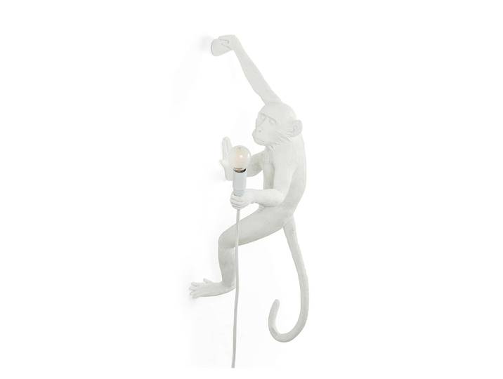 Seletti - Applique avec prise Animaux - Blanc - Résine - Designer Marcantonio