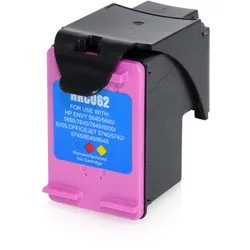Alternativ-Tintenpatrone (Druckkopf) für HP 62XL / C2P07AE color