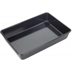Tala Brat- und Auflaufform, 34.6x24.4x6 cm, Antihaft, Auflaufform, Schwarz