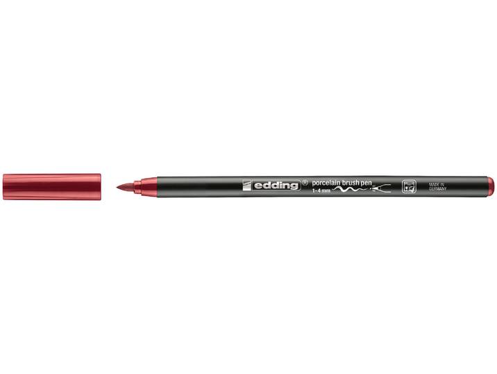 edding Porzellanpinselstift 4200 karmesin
