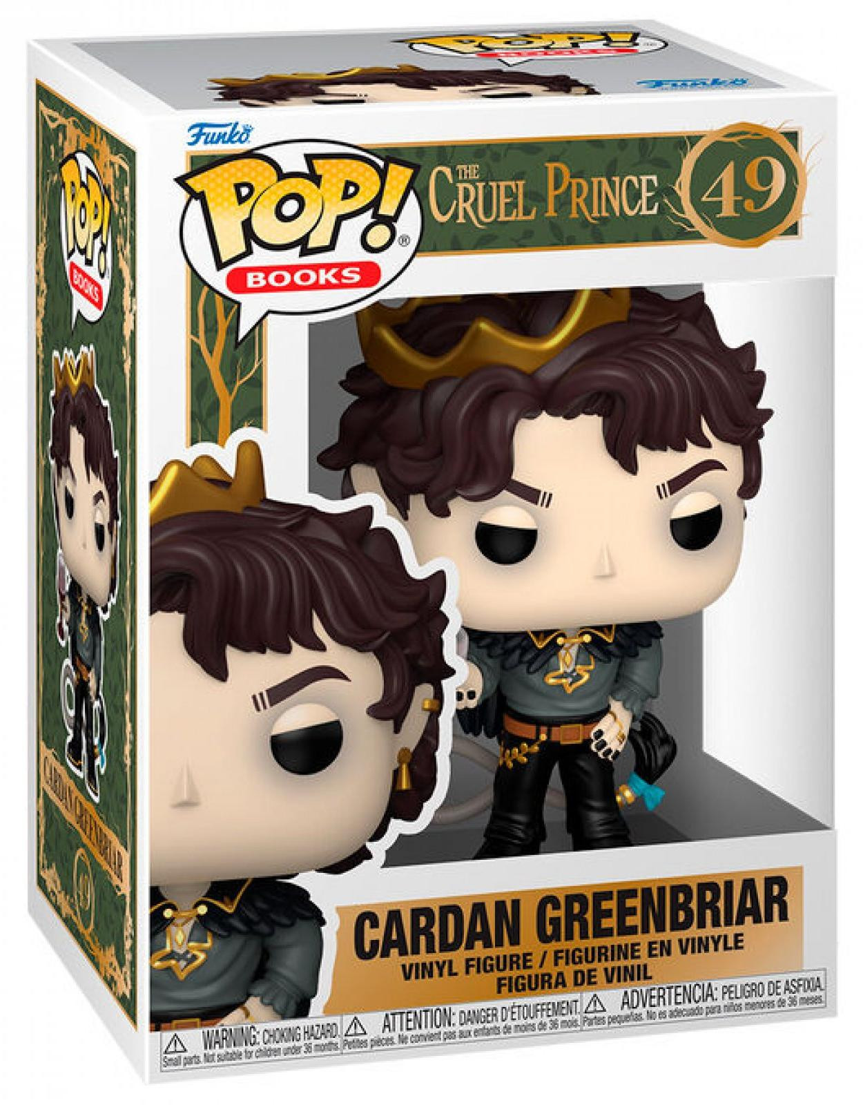 Funko POP! The Folk of the Air: Cardan Greenbriar vinylfiguur, nummer 49