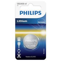 Philips Knopfzelle CR2450 3 V 1 St. Lithium Minicells 3070