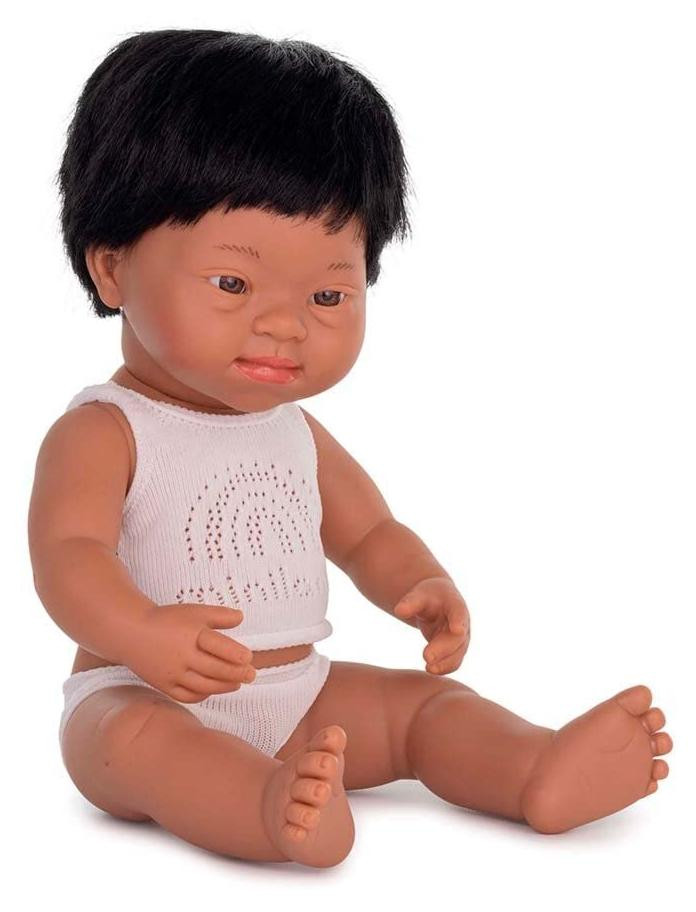 Miniland Babypop Jongen met Downsyndroom Latijns-Amerikaans model