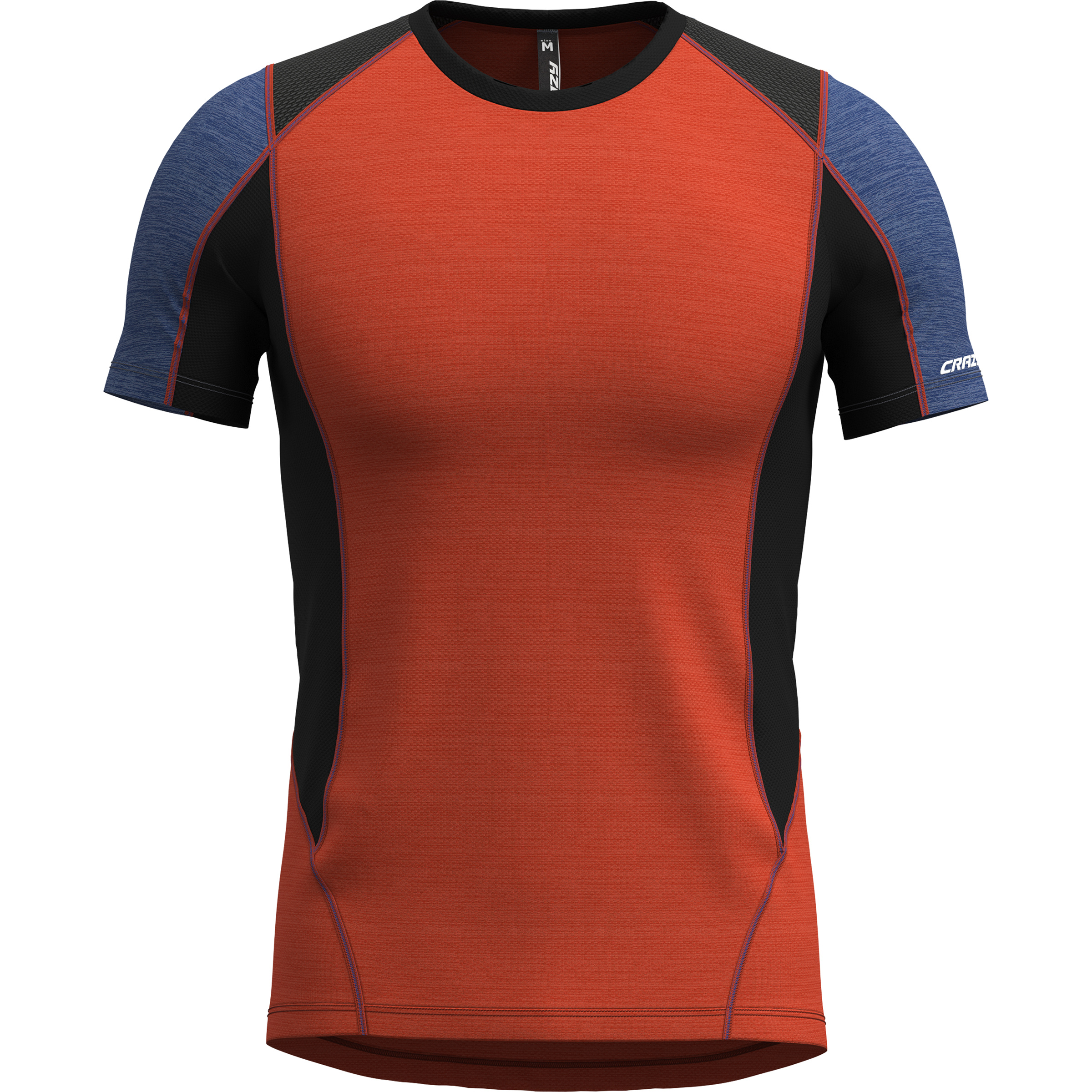 Crazy Viper Herren T-Shirts rot Größe L Camping Elastisch