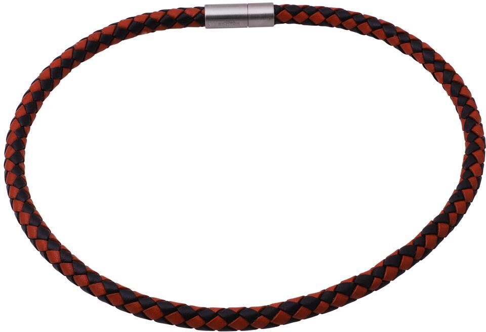 Unique Geflochtene Lederkette Zopfkette