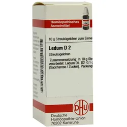 Ledum D 2 Globuli 10 g