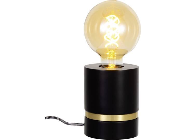 Tischlampe Cveeta schwarz-gold Metall H 11 cm - Tischlampe