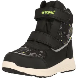 Stiefel ZIGZAG "Ponugra", Mädchen, Gr. 35, schwarz, Kunstfaser, Lederimitat, Schuhe Stiefel, aus robusten Materialien