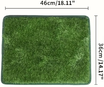 Inspire Picks FreshPatch Pro Dog Potty Training Mat With Reusable Artificial Grass 2