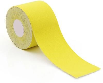 Uplift Essentials Anti Wrinkle Face Kinesiology Tape yellow