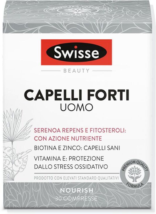 HEALTH AND HAPPINESS (H&H) IT. Swisse Capelli Forti Uomo, 30 compresse