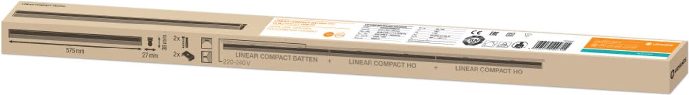 LEDVANCE LED-Lichtleiste 4000K LNCOMPBat60010W4000K (4058075099715)