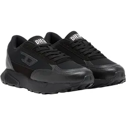 DIESEL Herren Sneaker - S-TAME D-UP, Frezeitschuh, einfarbig Schwarz / EUR 42
