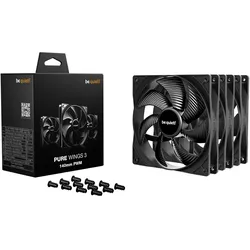 be quiet! Lüfter Pure Wings 3 PWM Triple Pack - 140mm Gehäuselüfter