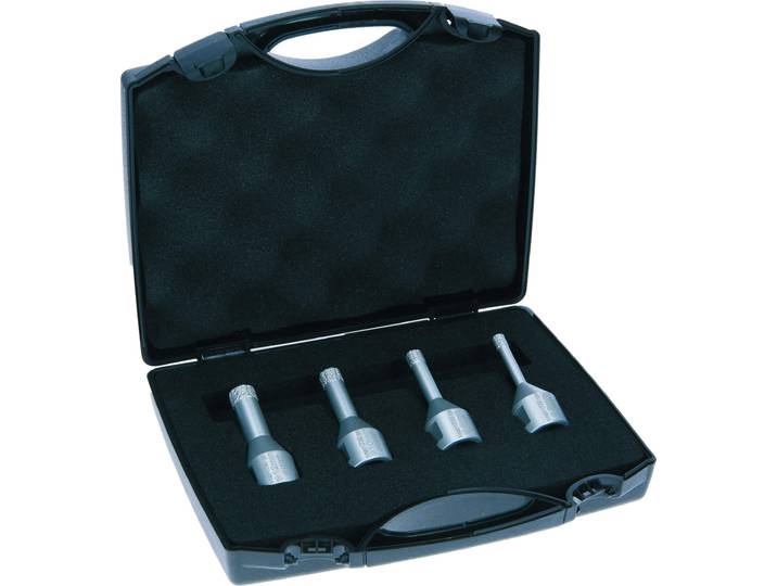 Coffret de 4 scies trépans BOSCH PRO 2607017579 diamantées à sec Dry Speed