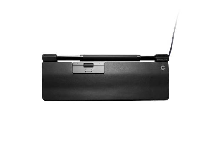 Contour RollerMouse Pro Bedrade Muis Normale Polssteun Ergonomische Computermuis Gecentreerde Muis Voor Pijnverlichting 6 Programmeerbare Knoppen 2800 DPI Windows & MacOS Vegan Leer