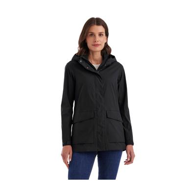 Funktionsjacke "GS 54 WMN JCKT", Damen, Gr. 36, schwarz, Obermaterial: 100% Polyester.Futter: 100% Polyester, G.I.G.A. DX BY KILLTEC, Jacken Funktionsjacke, Wasserdicht, atmungsaktiv, recycelte Materialien, abnehmbare Kapuze