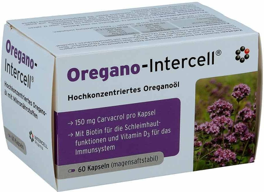 Oregano-intercell magensaftresistente Weichkapseln